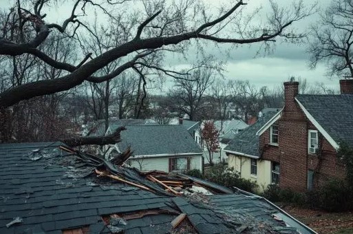 roof storm damage in Apple Valley, MN