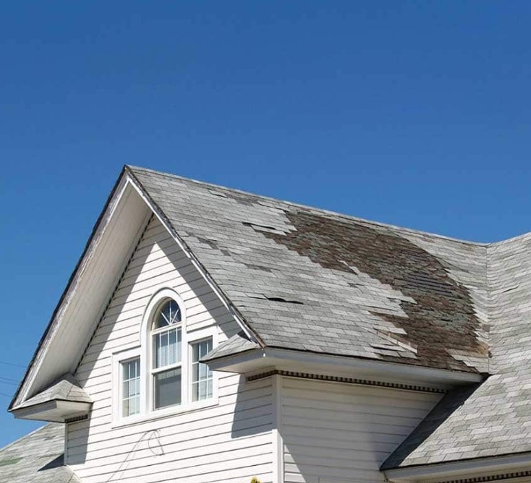 roof storm damage in Minnesota
